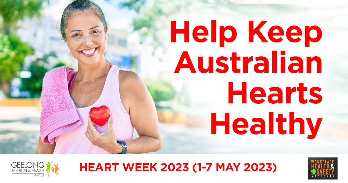 It takes 30 minutes or less to conduct a Heart Health Check. Geelong